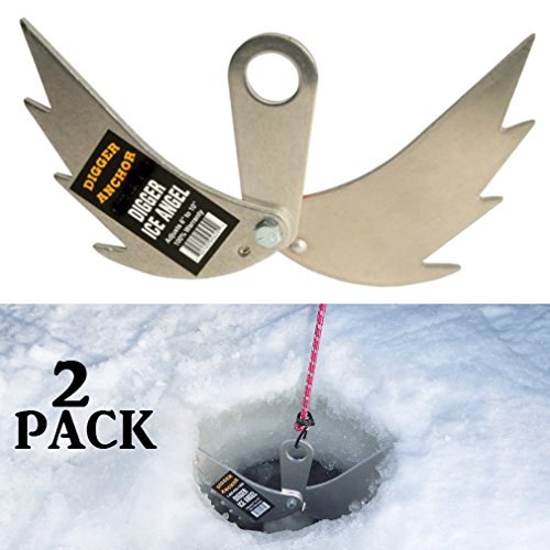 Digger Ice Angels Portable Fish House Shanty Anchor Tie Down (2 Pack