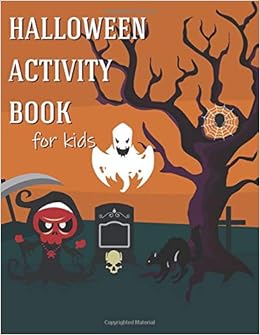 Halloween Activity Book for Kids 