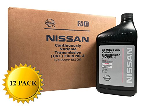 Genuine Nissan OEM CVT-3 Transmission Fluid 999MP-NS300P (12 Quarts)