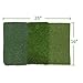 Nova Microdermabrasion Tri-Turf Golf Hitting Grass Mat Portable Golf Driving Chipping Mat Realistic Fairway & Rough w/Rubber Tee Holder for Backyard Outdoor & Indoor Practice (Hitting Mat)