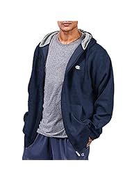 Champion - Chaqueta con capucha para hombre con cremallera completa