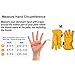 KIM YUAN Leather Work Gloves for Gardening/Cutting/Construction/Farm/Motorcycle, Men & Women, with Elastic Wrist