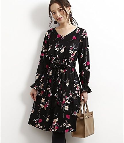 Amazon Co Jp ロペピクニック Rope Picnic 花柄vネックワンピース 01ブラック 38 服 ファッション小物 Amazon Co Jp ロペピクニック Rope Picnic 花柄vネックワンピース 01ブラック 38 服 ファッション小物
