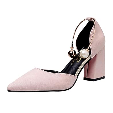 Qmber High Heels Sandalen Damen Schuhe mit hohen Absätzen Party Hochzeit Abend Sommer hochhackige Absatzschuhe Hohe Sandalett