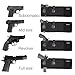 Belly Band Holster for Concealed Carry Waistband Handgun for Pistols Revolvers Glock Men Women by Cosfash