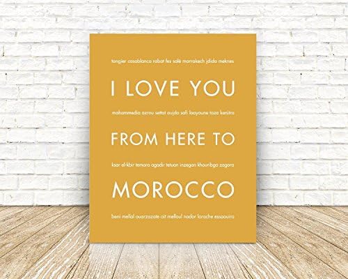 MOROCCO Africa Travel Art Print