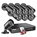 ANNKE Home Security Camera System 8 Channel 1080P Lite Wired DVR and 8X 1080P HD Outdoor IP66 Weatherproof CCTV Cameras, Smart Playback, Instant Email Alert with Images, 1TB Hard Drive Included primary