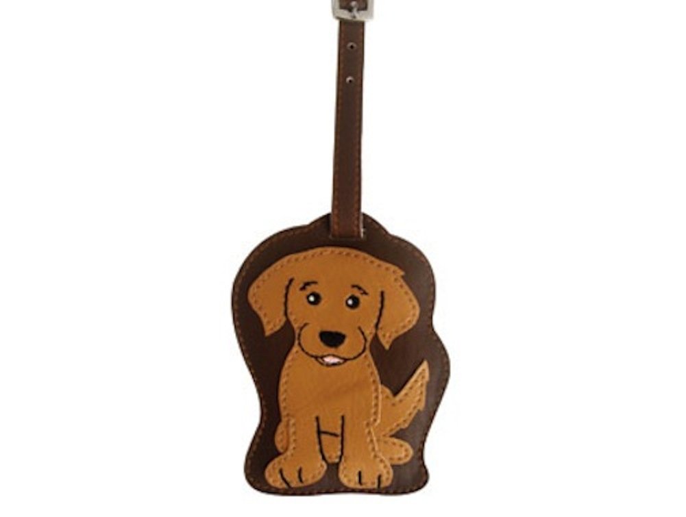 FouFou Dog Luggage Tag Golden Retriever