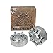 StanceMagic - 50mm (2 inch) Hubcentric Wheel Spacers (5x100, 56.1mm bore, 12x1.25 Studs) Compatible with Scion FRS FR-S BRZ Baja Forester WRX Impreza Legacy Outback Saab 9-2x - Silver 2pcs