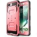 i-Blason Armorbox Series Case Designed for iPhone 7 Plus/iPhone 8 Plus, Built in Screen Protector Full Body Heavy Duty Protection Shock Reduction/Bumper Case (Pink)