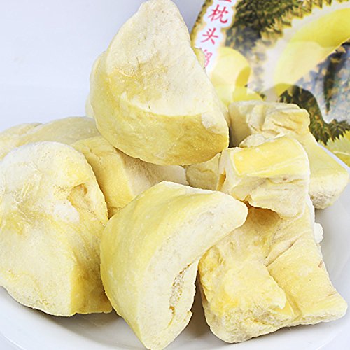 Thailand Characteristic Snack Freeze Dried Golden Durian Fruit (Contains 6 Little Packs)