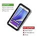 Galaxy Note 5 Waterproof Case, Vcloo® 20ft Full Sealed Galaxy Note 5 Waterproof Case, Dust Proof, Snow Proof, Shock Proof Case, Heavy Duty Protective Carrying Cover Case for Galaxy Note 5 (Black)