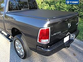 Amazon Com Tyger Auto T3 Soft Tri Fold Truck Bed Tonneau Cover Compatible With 2002 2018 Dodge Ram 1500 2003 2020 2500 3500 2019 2021 Classic Only Fleetside 6 4 Bed 76 Without Rambox Tg Bc3d1011 Automotive