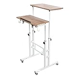 SIDUCAL Small Standing Desk, Portable Stand Up