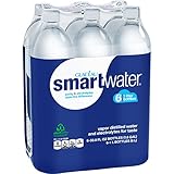 Glaceau smartwater (1-Liter Bottle, 6 Count)