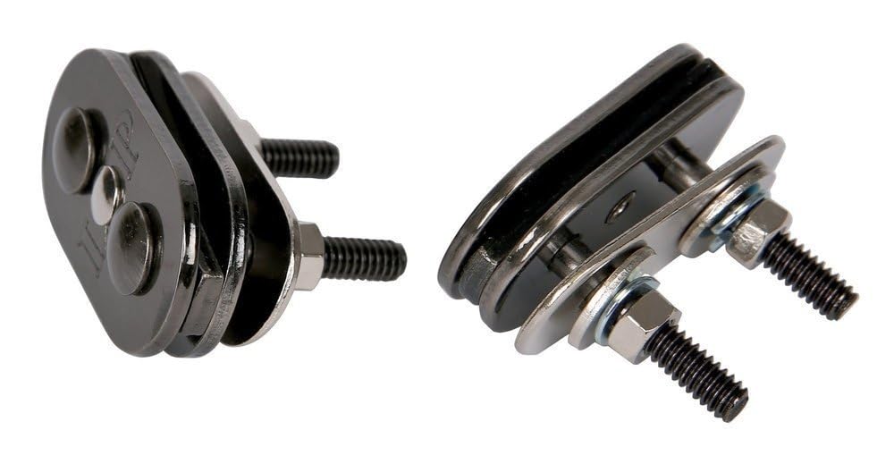 Latin Percussion LPA653, LPA701-BN Boiler Mount Conga Aspire Slide Mount Brackets, Brushed Nickel