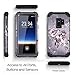 Hocase Galaxy S9 Case, SM-G960U Case, Heavy Duty Shockproof Hard Plastic+Soft Silicone Rubber Hybrid Dual Layer Protective Phone Case for Samsung Galaxy S9 (5.8