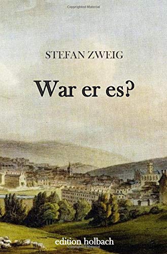 War Er Es Zweig Stefan Amazon De Bucher