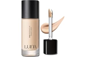 AK AEKYUNG LUNA Long Lasting 4x BIG Size Concealer (#02 Beige) 1.05 fl. Oz, Full Coverage & Natural Finish, For Under Eye Dark Circles, Fine Lines, Redness & Discoloration