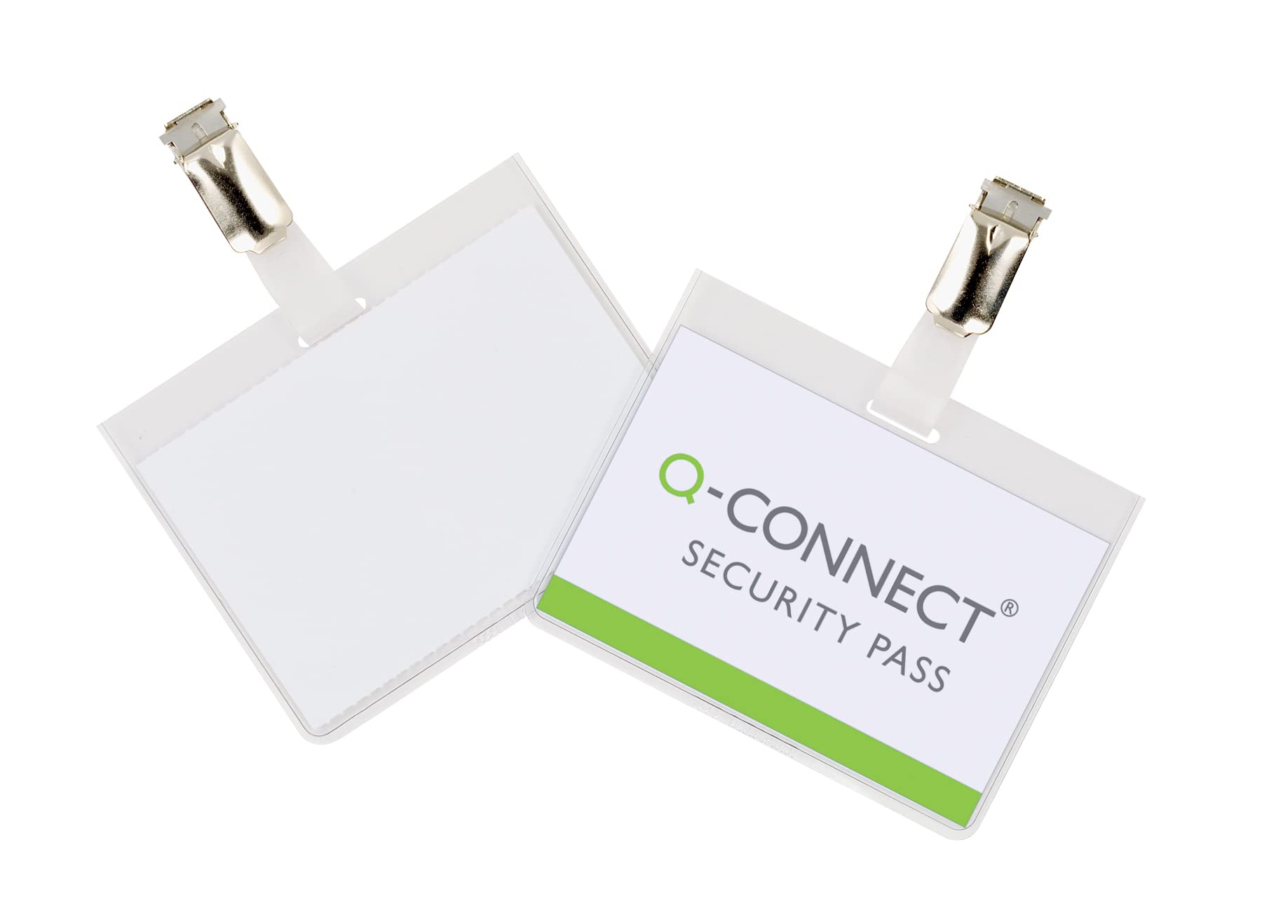 Q-Connect KF01562 Security Badge 60x90mm (Pack of 25)