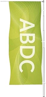 ONPIRA Fahnenmast Aluminium in 2 Größen bis 5 Meter & bis 7 Meter zum auswählen Schiebemast Teleskopmast (Bis 7 Meter)