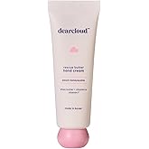 dearcloud Rescue Butter Hand Cream - Ultra Repair for Dry, Cracked Hands, Shea Butter, Vitamin E, and Vitamin F (Peach Honeysuckle)