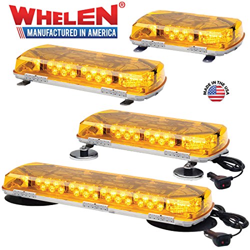 Whelen Engineering Century Series Super-LED Mini Lightbar, 11" MAGNETIC MOUNT - Amber