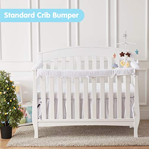 Sunstyle Home 3 Pieces Baby Crib Rail Cover Set, Safe Teething Guard