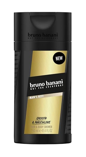 Bruno Banani MAN'S BEST Shower Gel, 4er Pack(4 x 250 ml)