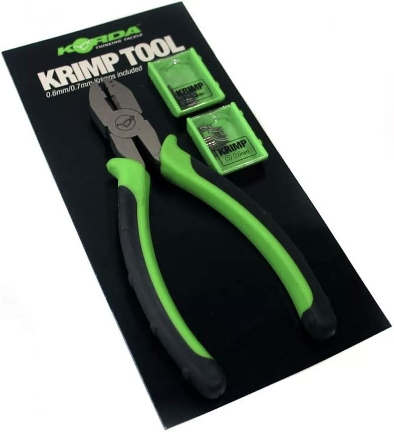 Korda Krimp Tool Stainless Steel Rig Crimping Line Cutter Small Large Krimps