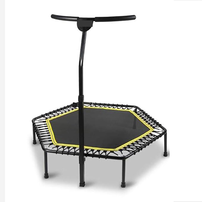 GAOJIN Mini Trampolín Fitness con Manillar,Cama Elastica Cama ...