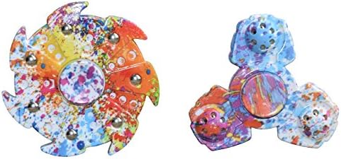 Fidget spinner prime Toy,New mix/combination 3 wings and 7 wings model, Rainbow Camouflage Multi-Color, Best Stress Reducer Relieves ADHD Anxiety Boredom, EDC Focus Toys For Kids &amp; Adults