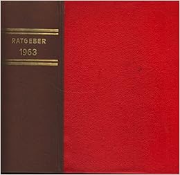 Ratgeber Fur Haus Und Familie 57 Jahrgang 1963 Heft 1 12 Im