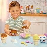 Little Tikes Creative Chefs Ice Cream Kit with Make-It Mix Sand 17 Accessories view 10