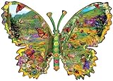 Monarch Meadow a 1000-Piece Jigsaw Puzzle by Sunsout Inc.