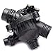 OCPTY Thermostat Housing Assembly Engine Coolant Thermostat for BMW 128i 2008-2010,for BMW 135i 2008-2010,for BMW 328i 2007-2011,for BMW 328i xDrive 2010-2011,for BMW 328xi 2007-2008