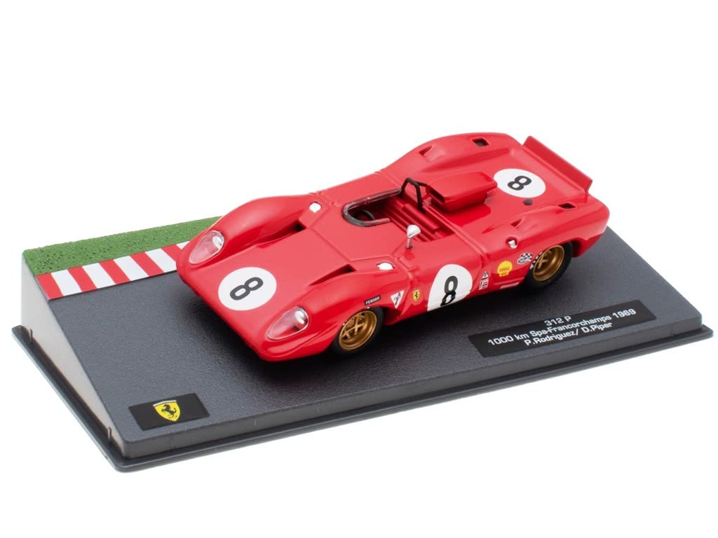 OPO 10 - Miniature car 1/43 FERRARI 312 P - 1000 km Spa-Francorchamps 1969 - FT021