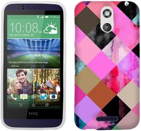For HTC Desire 612 Color Checkers Case Cover