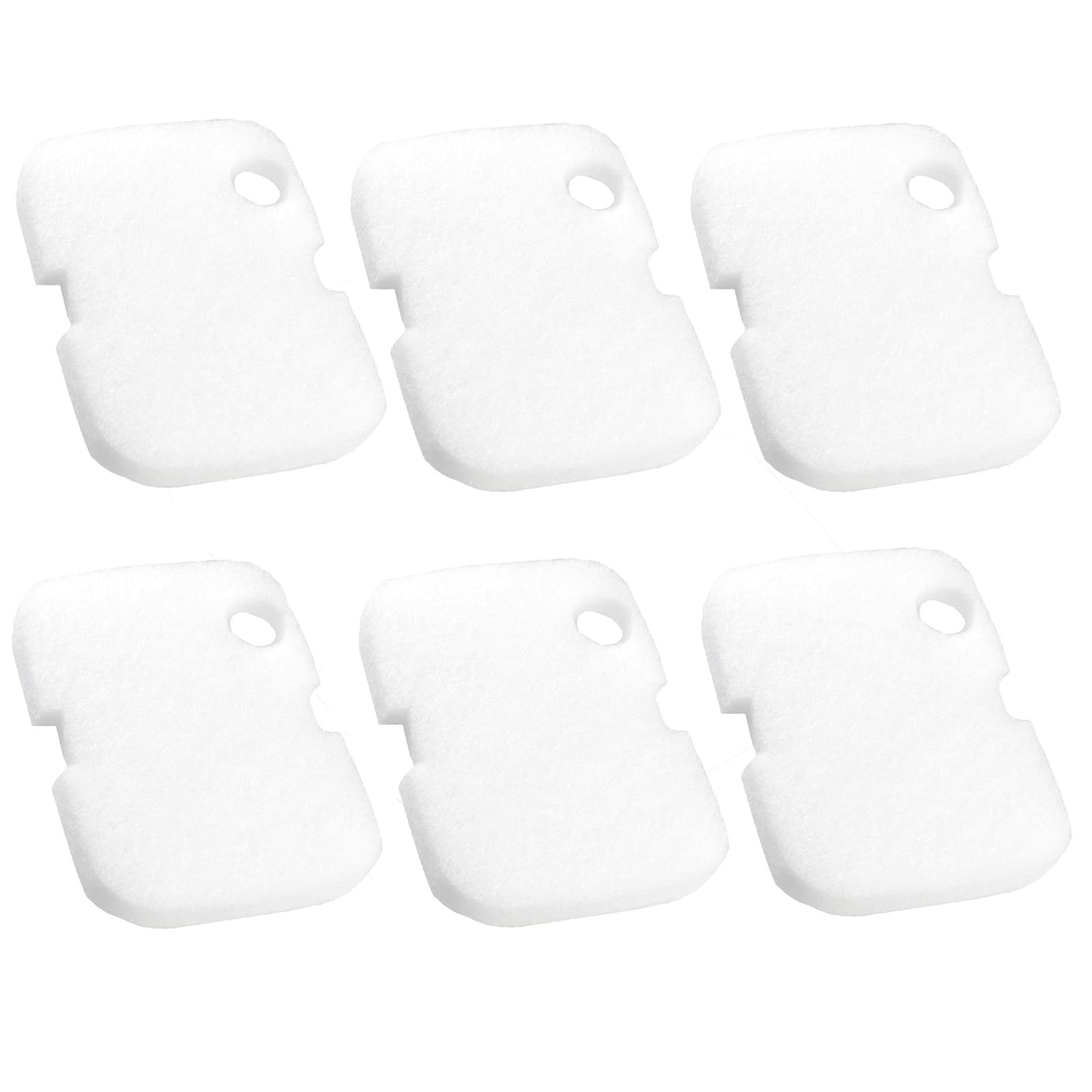 Photo 1 of AQUANEAT Replacement Canister Filter Pads Compatible with Cascade 700/1000 CCF2UL/CCF3UL Generic Aquarium Filter Floss Media (6pcs)