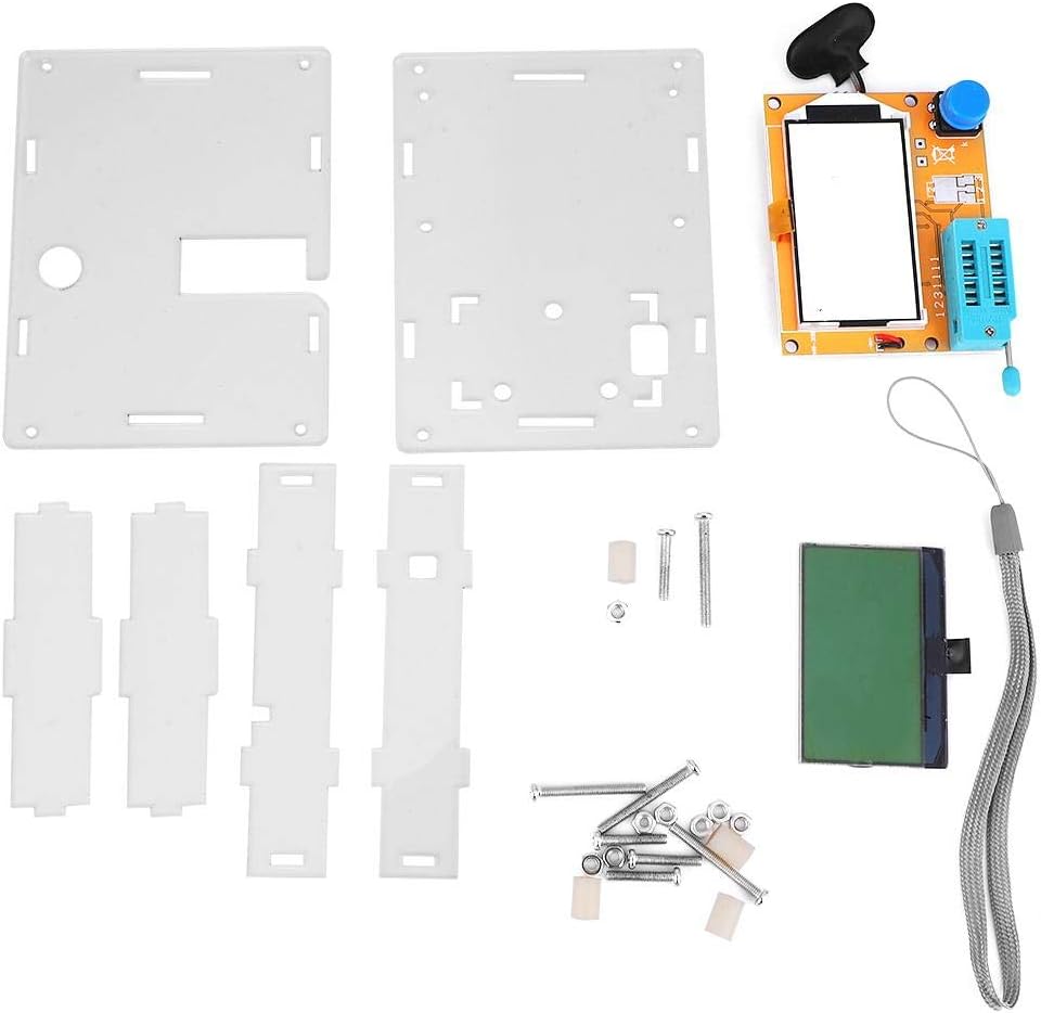 Mega328 Capacitor Tester Kit,Transistor Resistor Capacitor ESR Meter