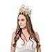 DcZeRong Queen Crowns Gold Women Crowns For Prom Pageant Party Queen Rhinestone Full Crowns