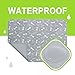 Niubya Washable Dog Pee Pads, Waterproof Reusable Puppy Pad, Super Absorbent Pet Pee Pads for Training, Travel, Whelping, 32