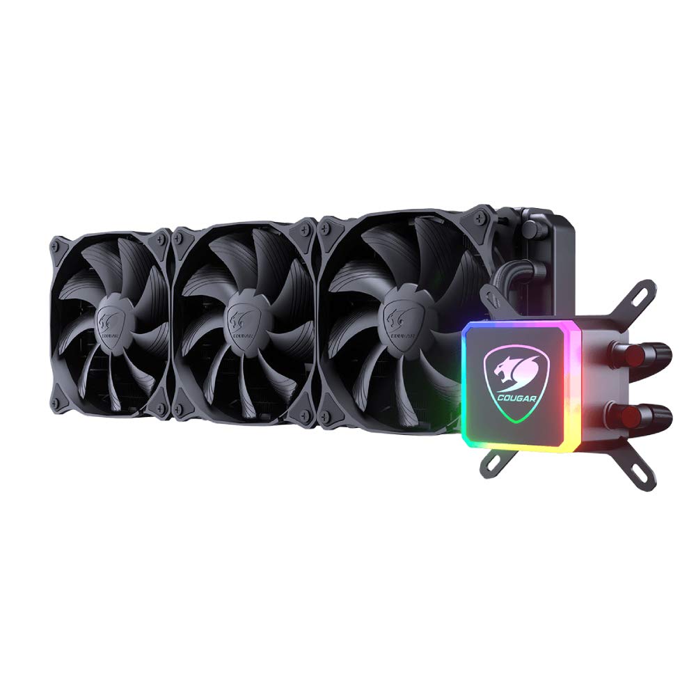 Cougar Aqua 360mm CPU Liquid Cooling with Addressable RGB and a Remote Controller