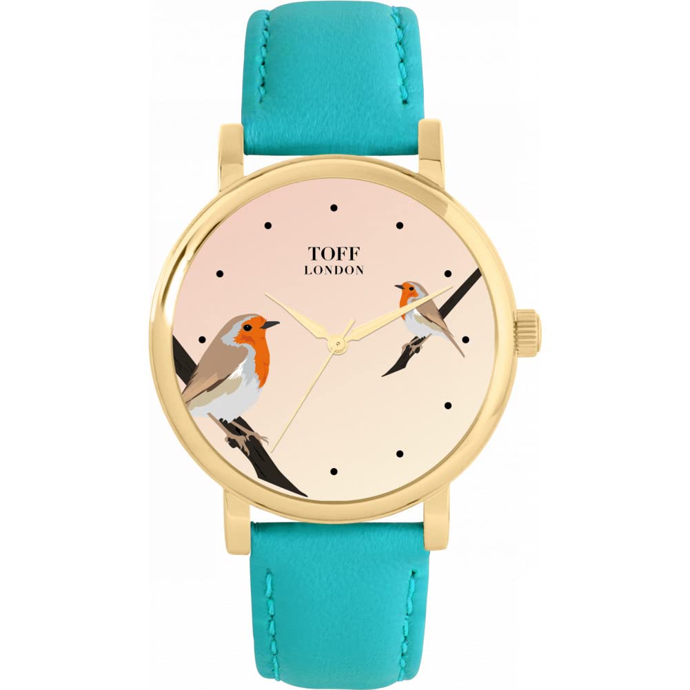 Toff London Ladies Robins Bird Watch