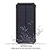 ToHLo Solar Charger Power Bank 15000mAh, Solar External Battery Pack, Dual USB Portable External Solar Power Bank Charger for Iphone 7 6 Plus 5 Galaxy S7 6 5 HTC and most Smart phones Tablets (Black)