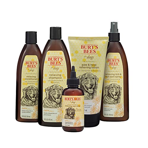 Burt's Bees for Dogs Care Plus+ Natural Relieving Dog Shampoo with