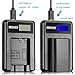 Neewer NW-BCG10 USB Charger for Panasonic DMW-BCG10, DMW-BCG10E, DMW-BCG10PP Battery and Panasonic Lumix DMC-ZS7, DMC-ZS6, DMC-ZS10, DMC-ZS5, DMC-ZS3, DMC-ZS8, DMC-ZS1, DMC-ZR3, DMC-ZR1