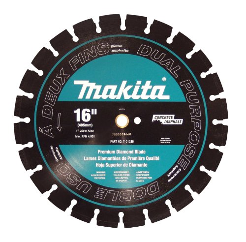 Makita T-01286 16-Inch Diamond Blade Segment Dual Purpose