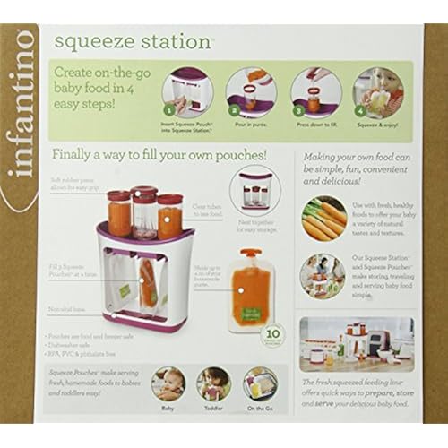Infantino Squeeze Station Baby Products, Feeding, Food Mills