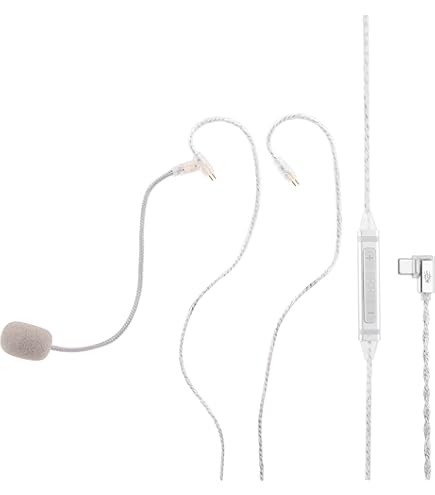Amazon.com: Linsoul Kiwi Ears S-Link Type-C Gaming IEM Cable with